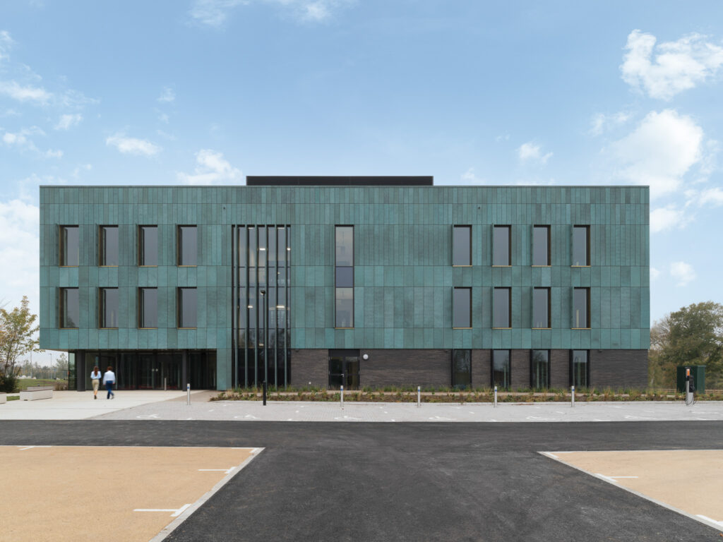 External shot of Helios building