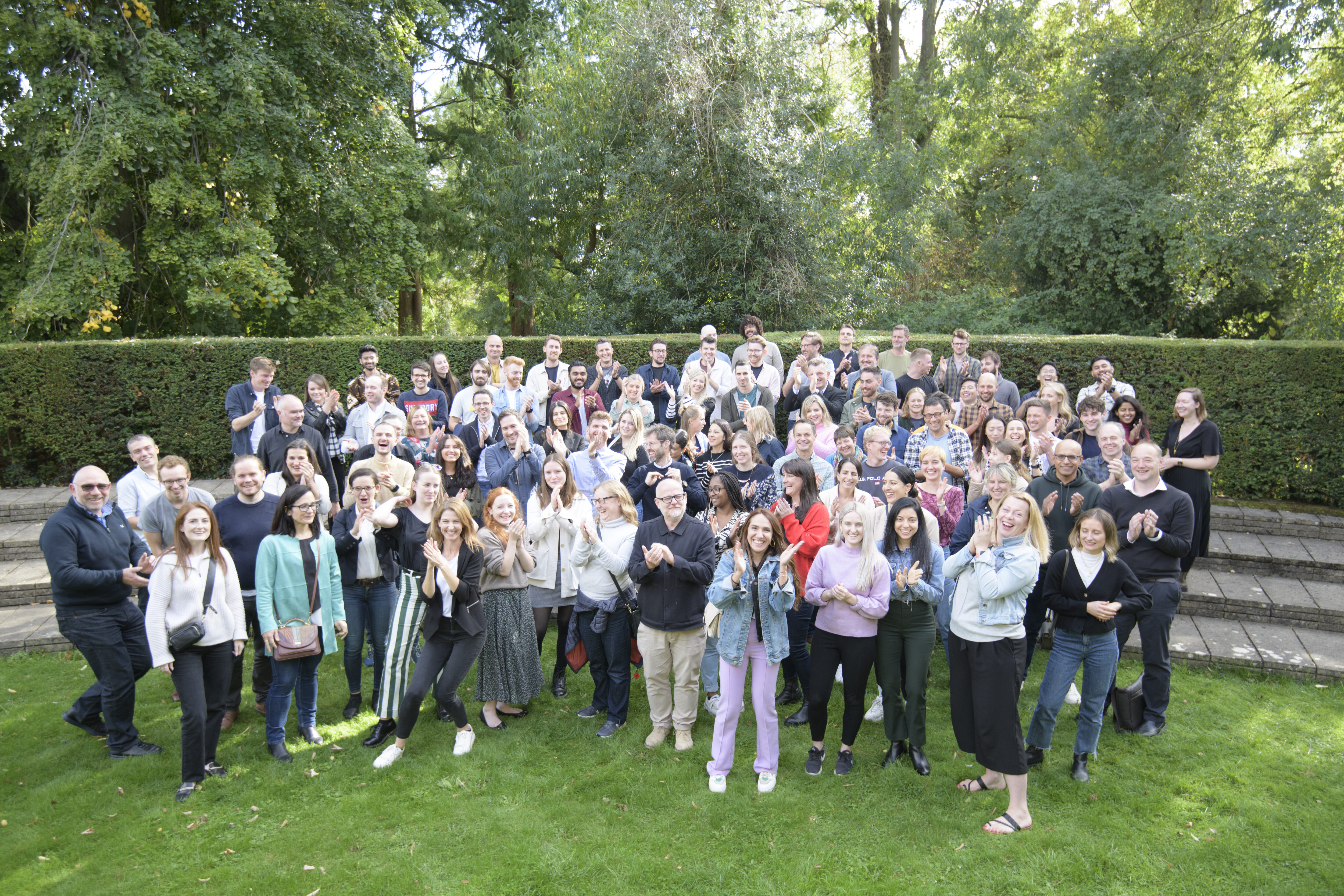 Photo of ADP staff at a practice event